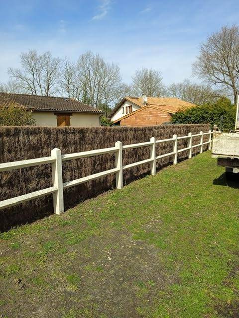 Pose de clôture en plaque de ciment Blanquefort 33290