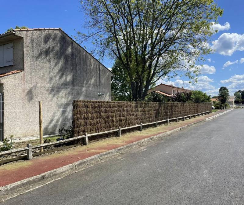 Fourniture et pose de panneaux de brande épaisse 8cm Gradignan près de Bordeaux