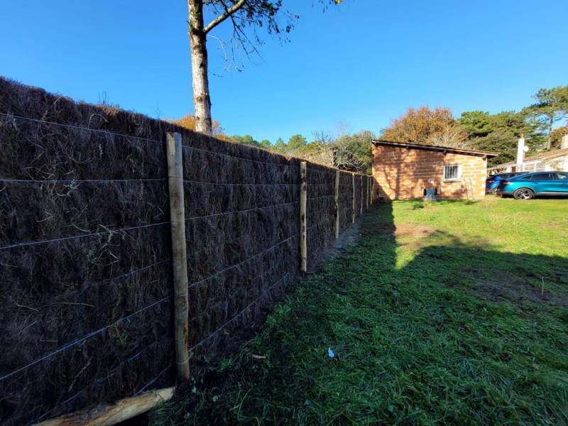 Vente de brande artisanale pas cher pour installer une clôture de 30 mètres en Gironde 33