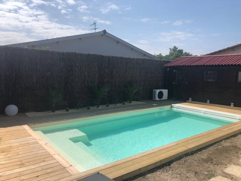 Vente et pose de brande naturelle pour clôturer 50m linéaires pas cher Macau près de Bordeaux