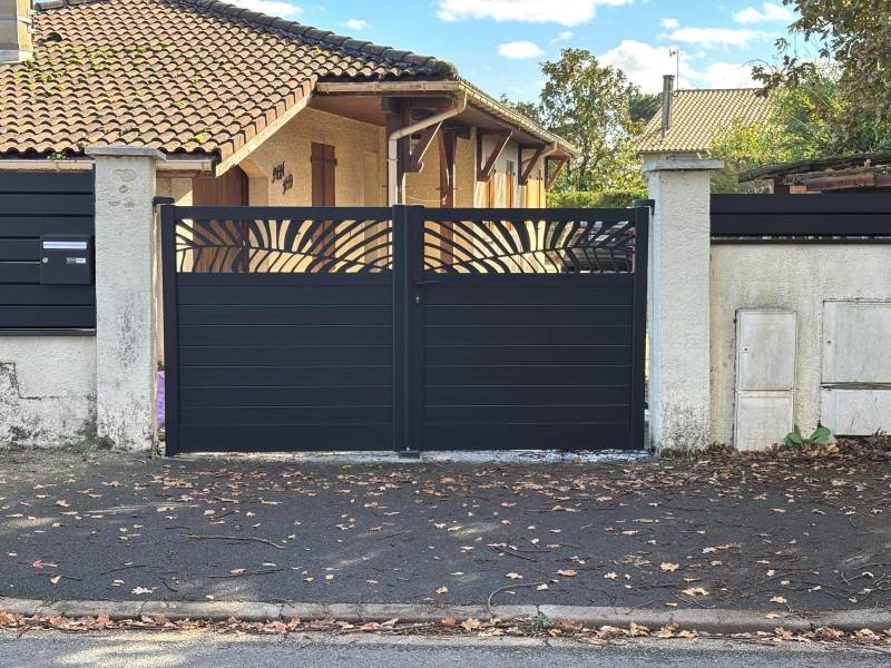 Prix pour rénover une clôture sur muret existant à Mérignac par une société d'aménagement extérieur