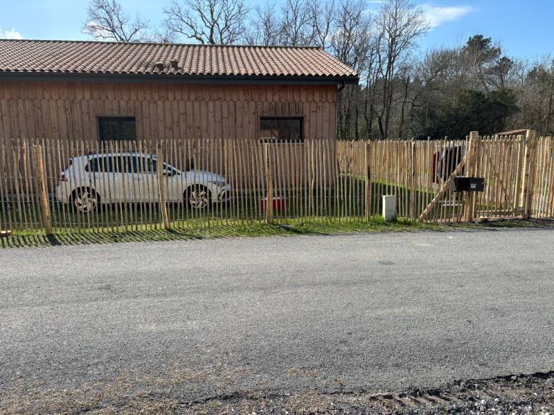 Prix pose clôture ganivelle 80m linéaire à Montalivet en 1m75 de hauteur pour une maison individuelle