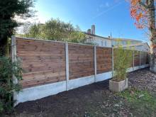 Notre zone d'activité pour ce service Prix clôture béton imitation bois